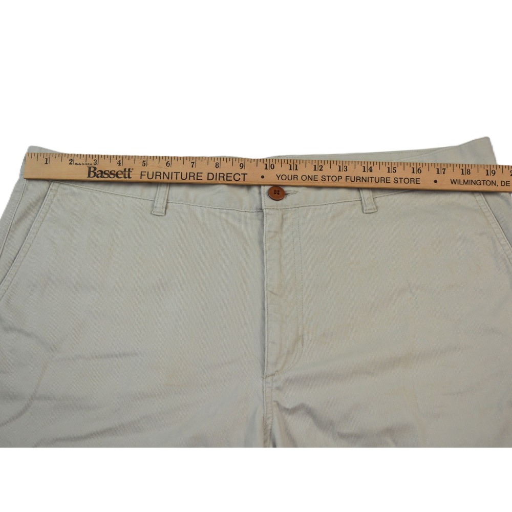 Tommy Bahama Boracay Chino Shorts Mens 38 Khaki Beige Stretch Cotton Marlin Logo - Picture 6 of 8